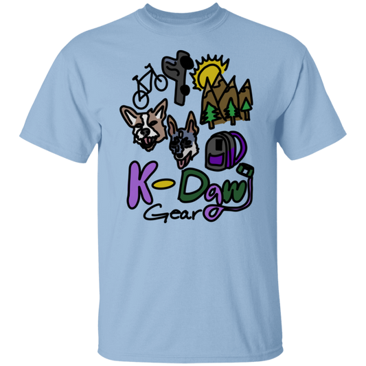 K-Dawg Gear Logo 5.3 oz. T-Shirt