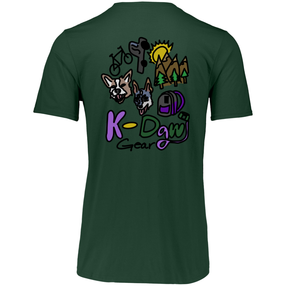 K-Dawg Logo Workout Essential Dri-Power Tee