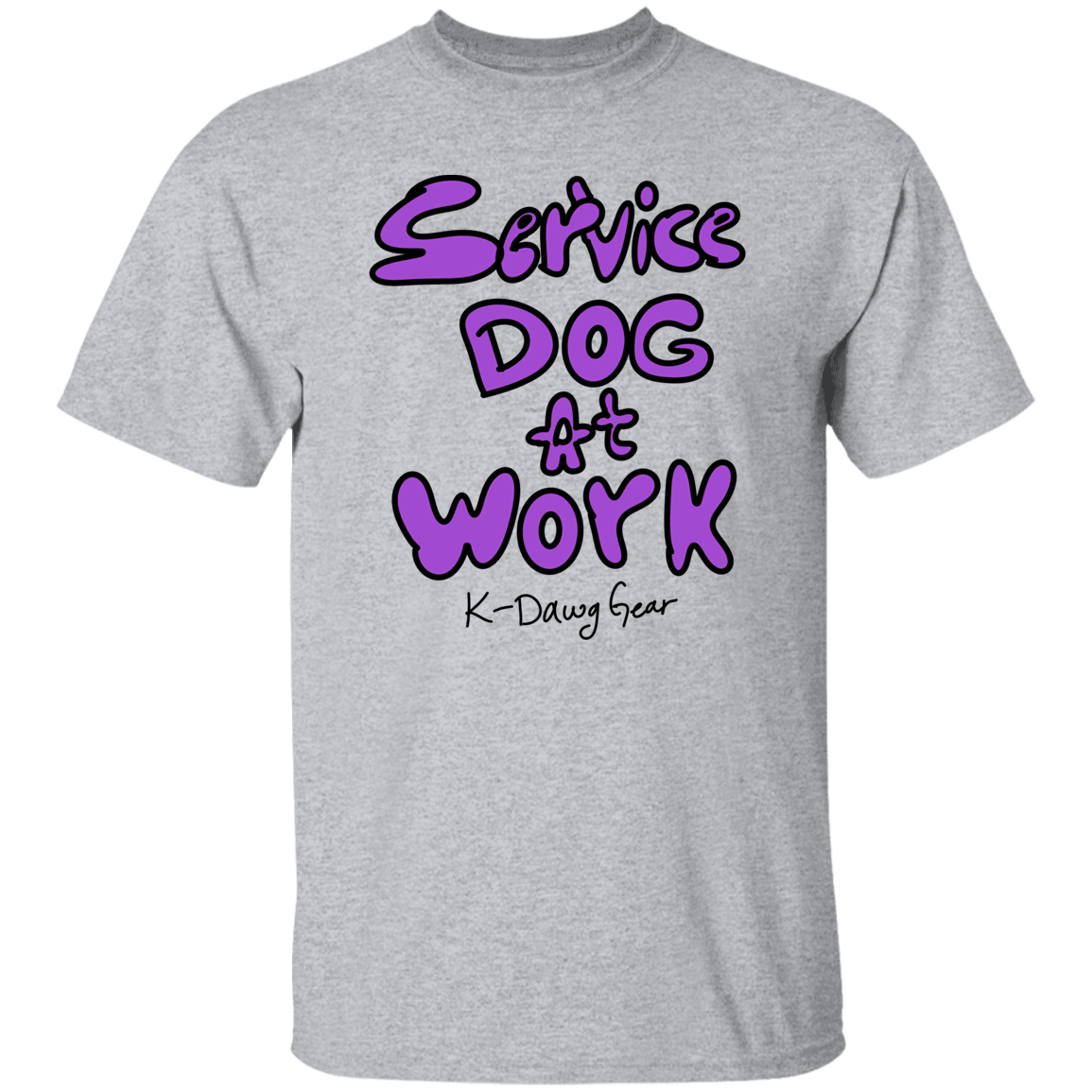 Service Dog at Work T-Shirt