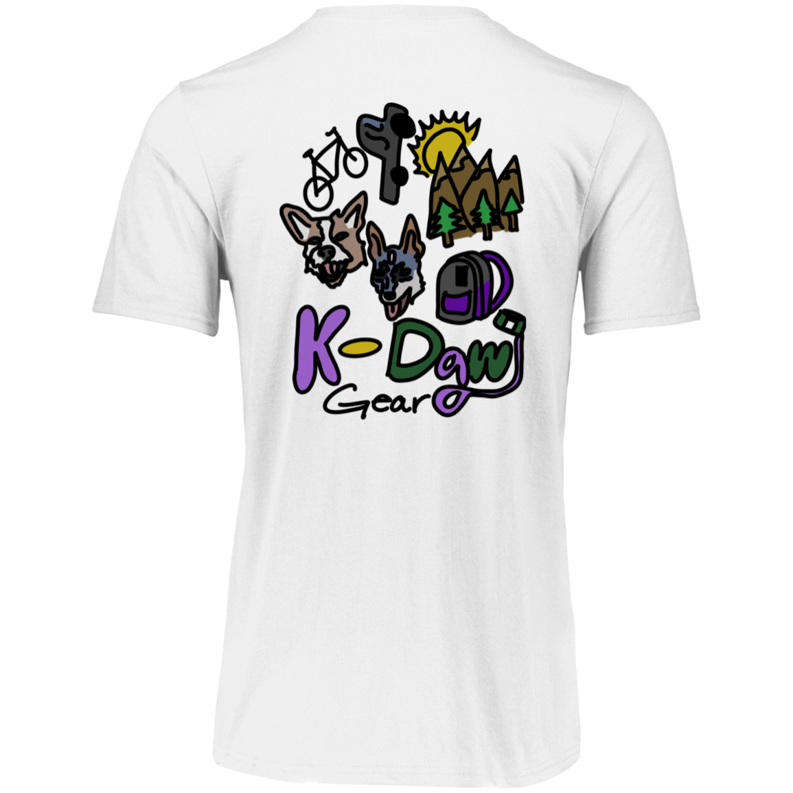 K-Dawg Logo Workout Essential Dri-Power Tee