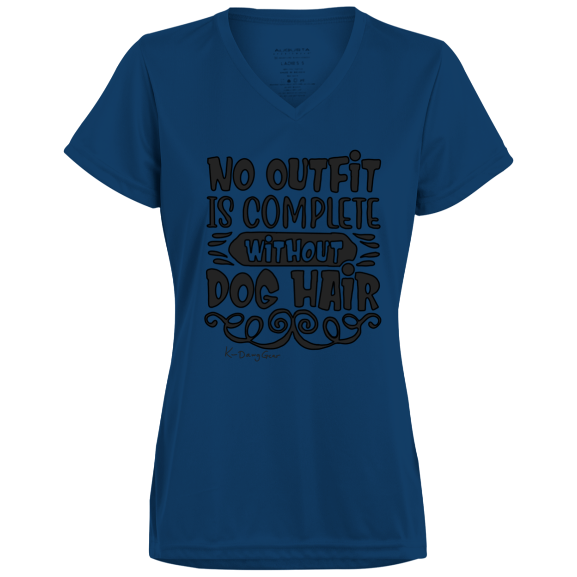 Dog Hair - Ladies’ Moisture-Wicking V-Neck Tee