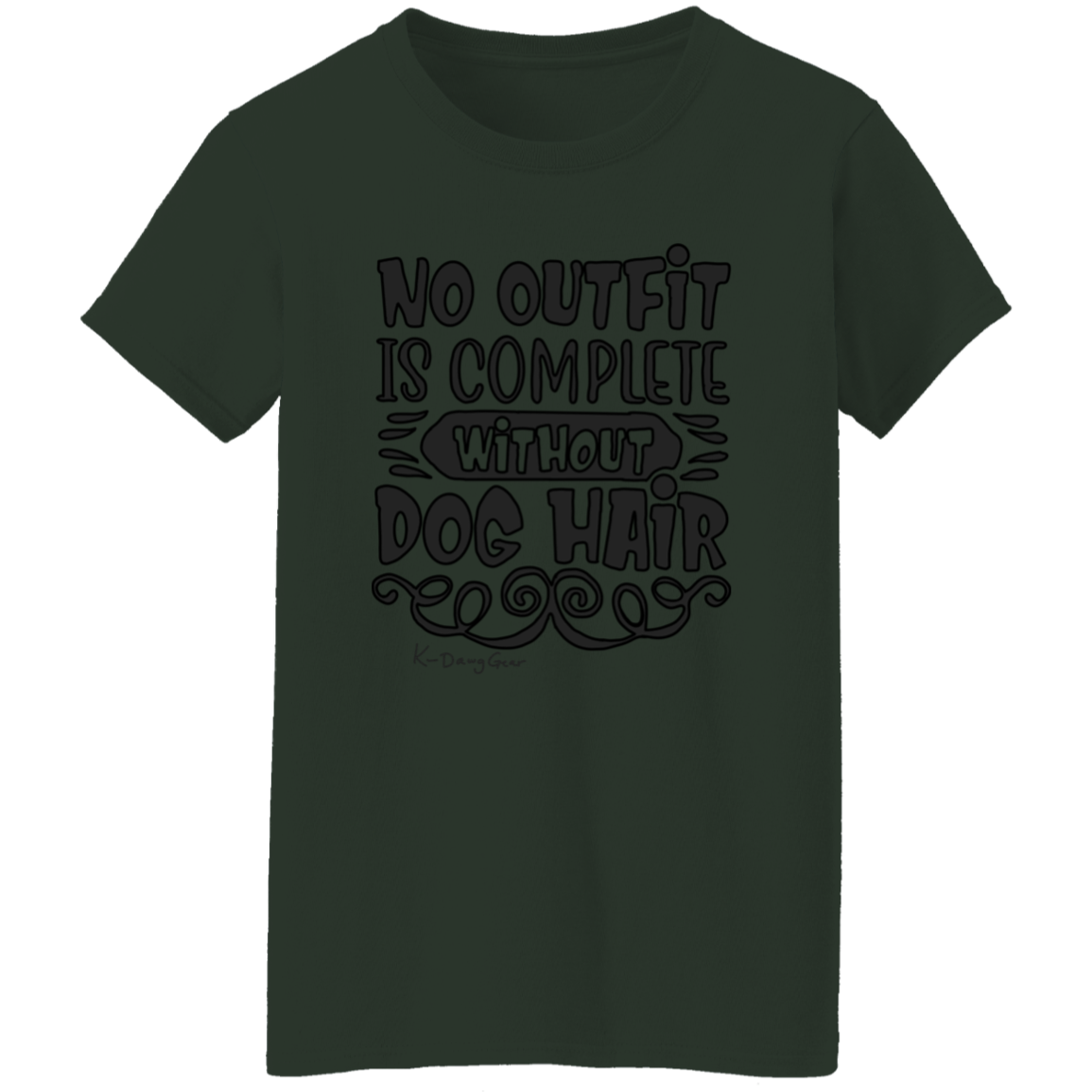 Dog Hair - Ladies' 5.3 oz. T-Shirt