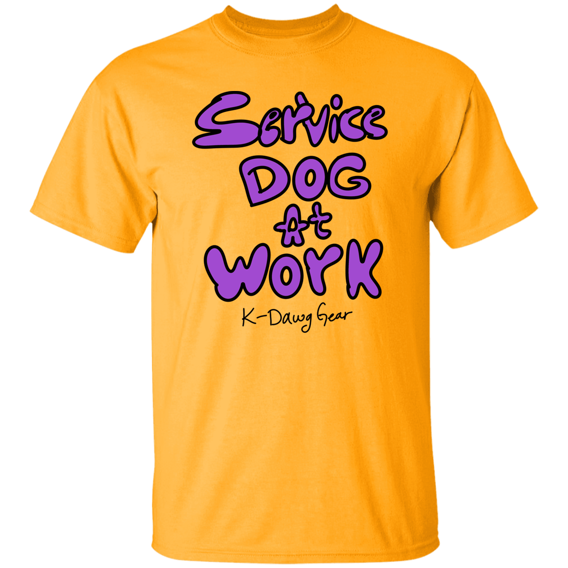 Service Dog at Work T-Shirt