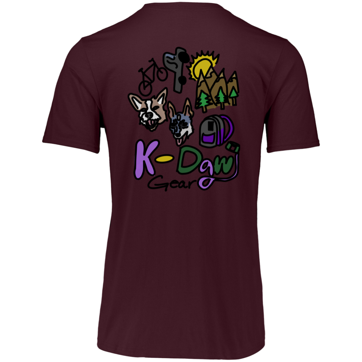 K-Dawg Logo Workout Essential Dri-Power Tee