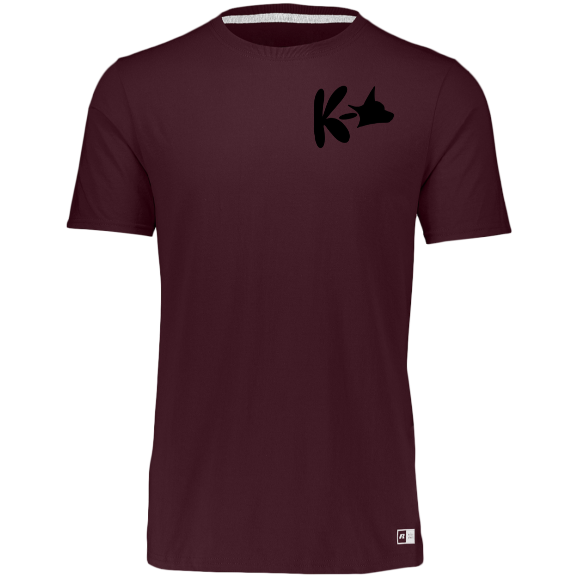 K-Dawg Logo (BLACK) Workout Essential Dri-Power Tee