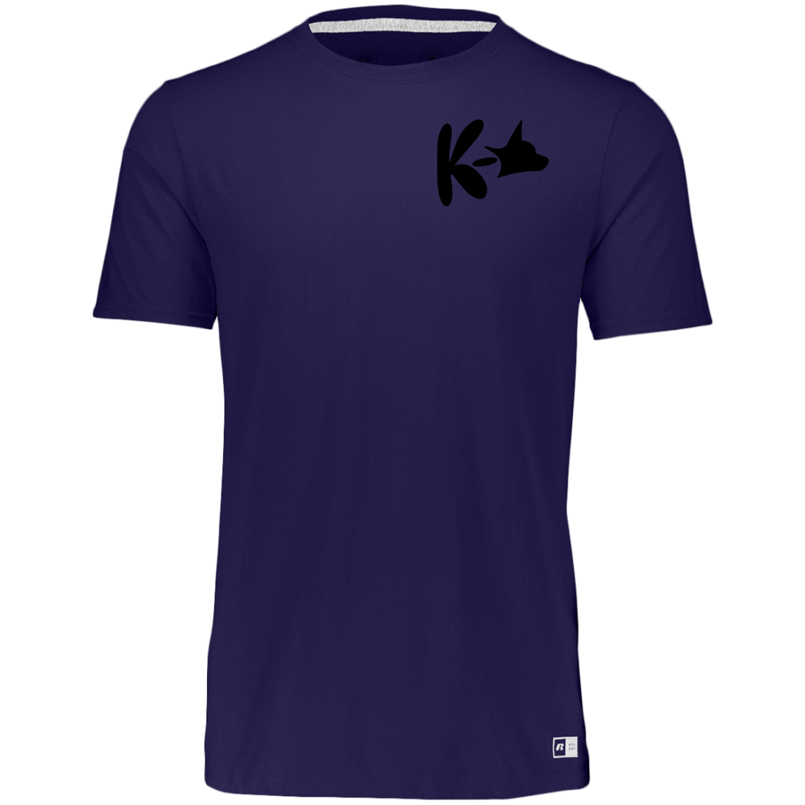 K-Dawg Logo (BLACK) Workout Essential Dri-Power Tee