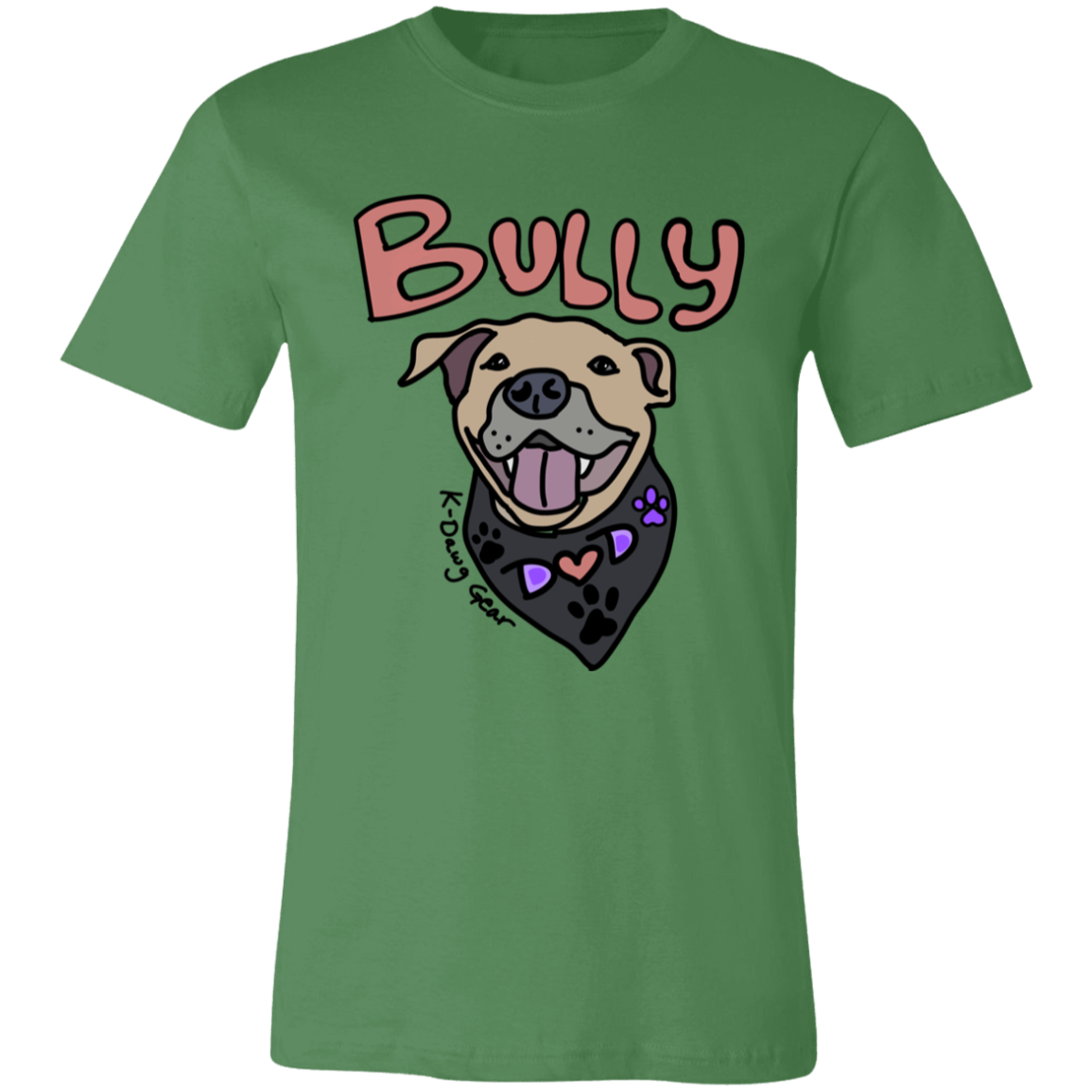 Bully Dog Dad Unisex Jersey Short-Sleeve T-Shirt