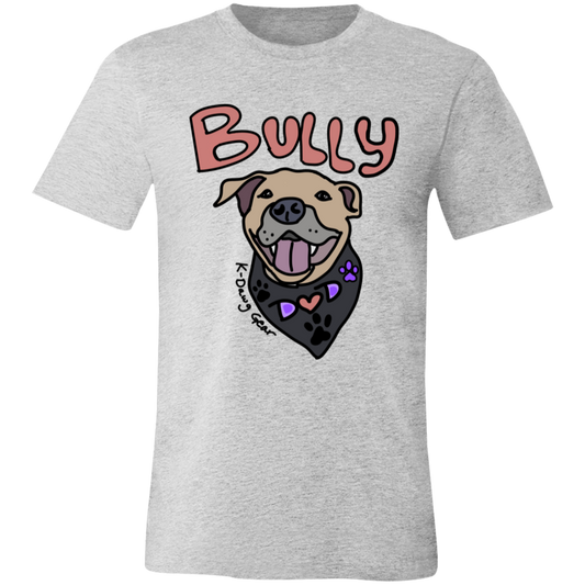 Bully Dog Dad Unisex Jersey Short-Sleeve T-Shirt