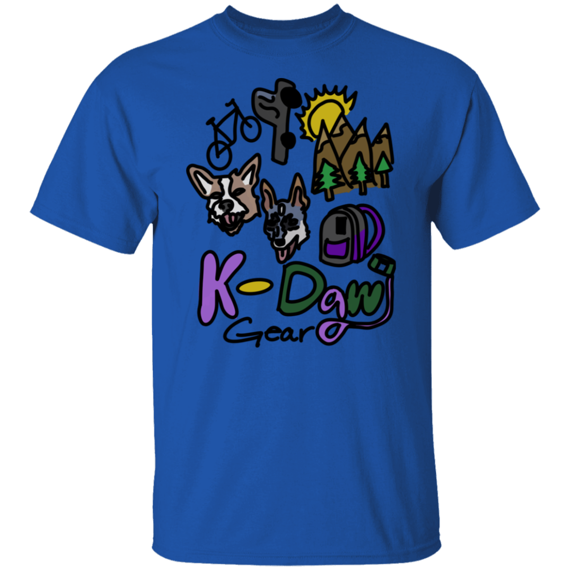 K-Dawg Gear Logo 5.3 oz. T-Shirt