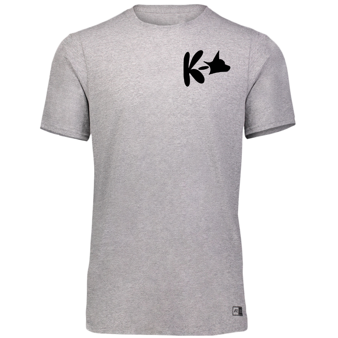 K-Dawg Logo (BLACK) Workout Essential Dri-Power Tee