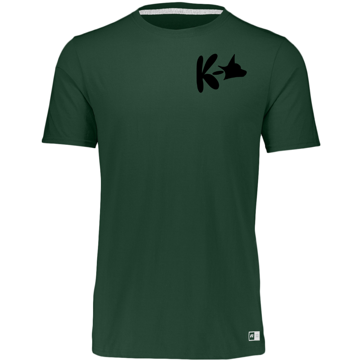 K-Dawg Logo (BLACK) Workout Essential Dri-Power Tee