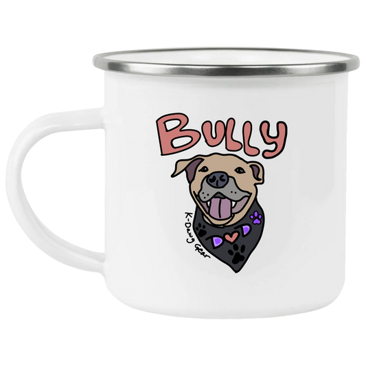 Bully Dad - Enamel Camping Mug