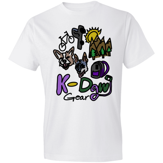 K-Dawg Gear Logo Lightweight T-Shirt 4.5 oz