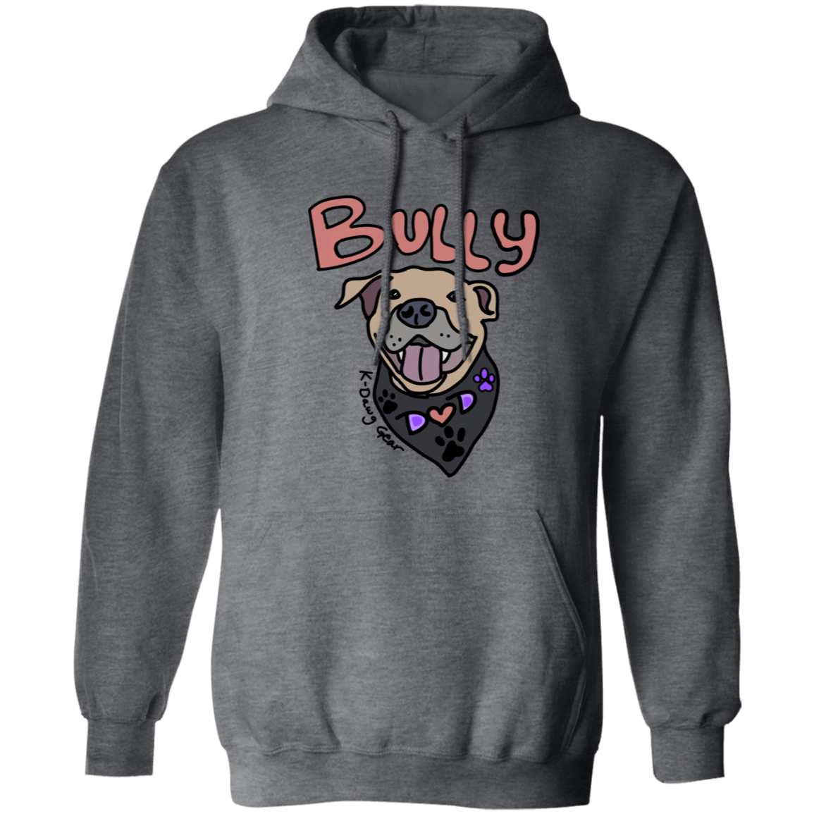 Bully Dog Dad - Pullover Hoodie 8 oz (Closeout)