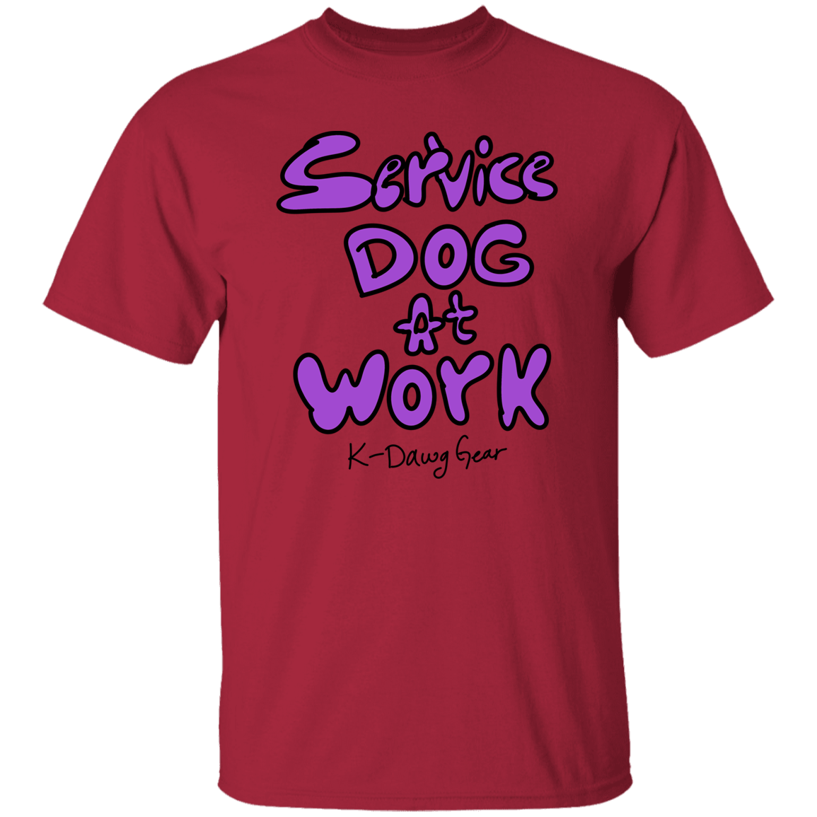 Service Dog at Work T-Shirt