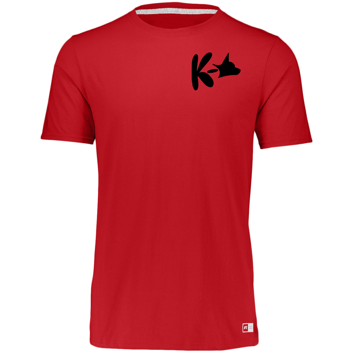 K-Dawg Logo (BLACK) Workout Essential Dri-Power Tee