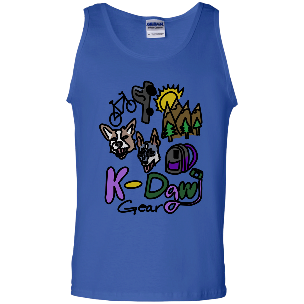 K-Dawg Logo 100% Cotton Tank Top