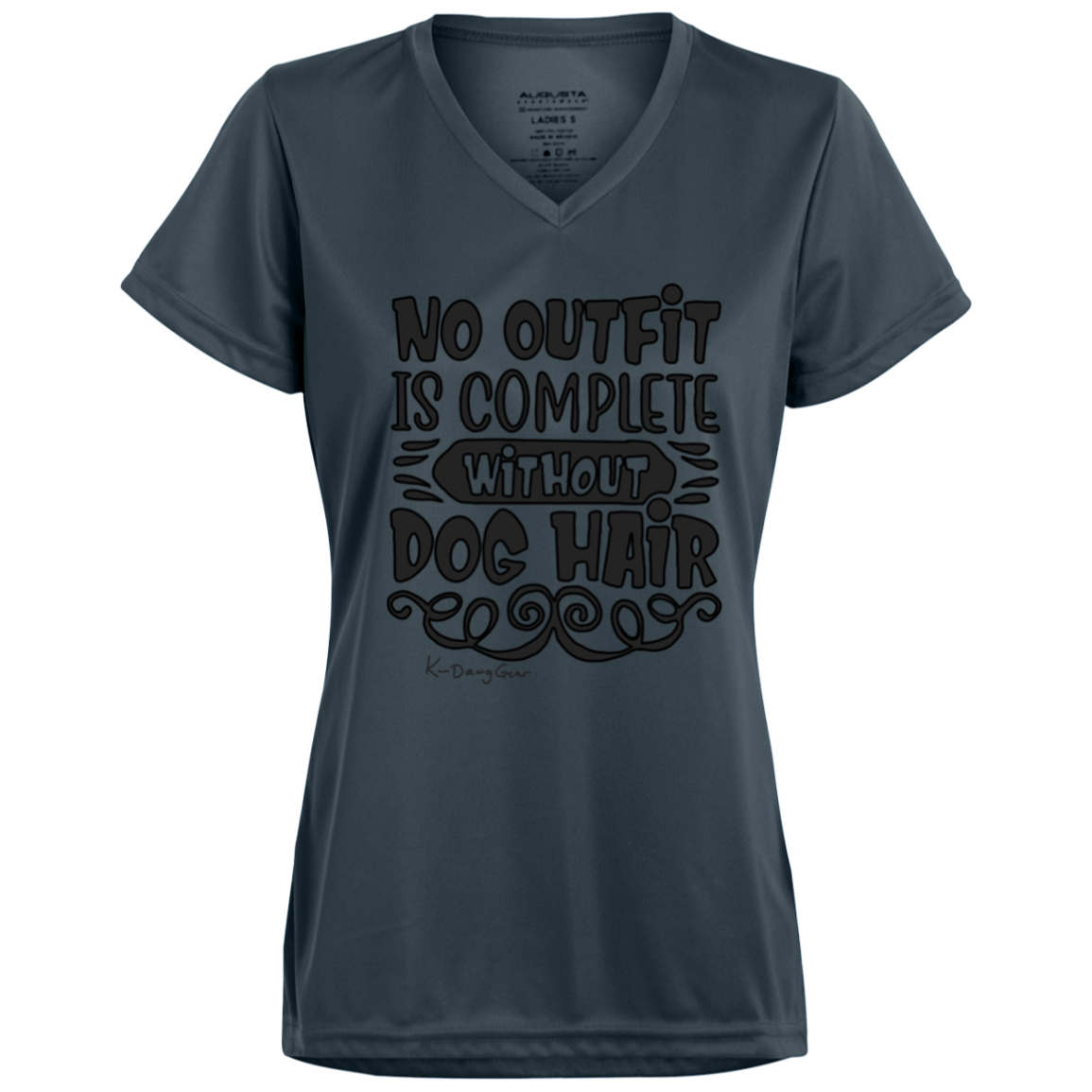 Dog Hair - Ladies’ Moisture-Wicking V-Neck Tee