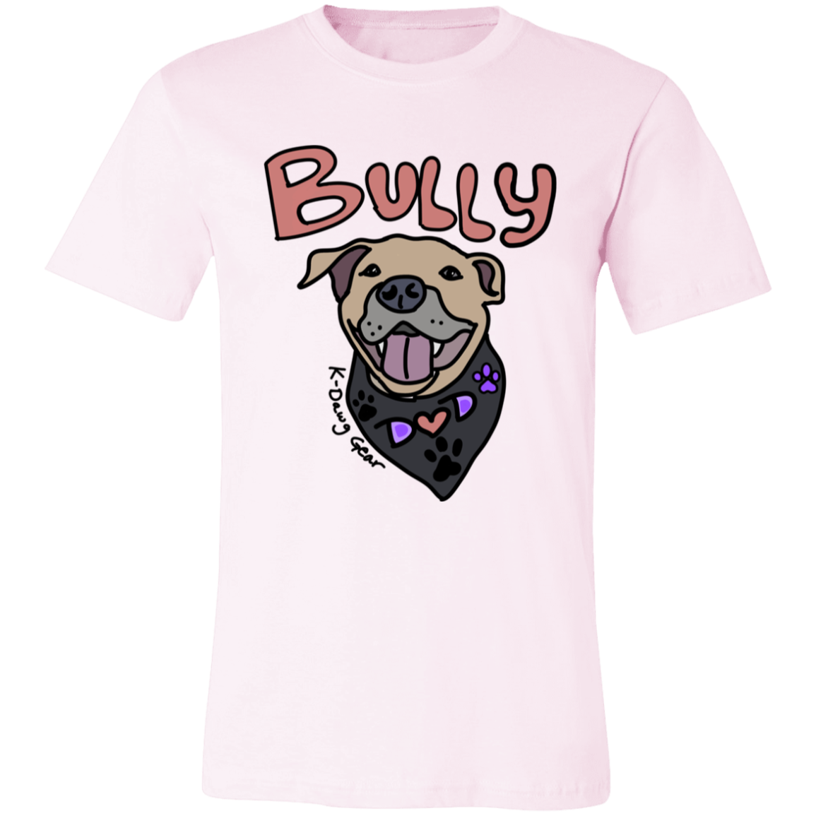 Bully Dog Dad Unisex Jersey Short-Sleeve T-Shirt