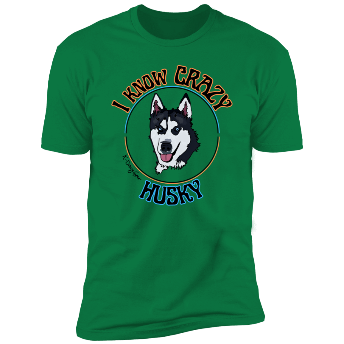 Husky - I know CRAZY - Short Sleeve Tee (Closeout)