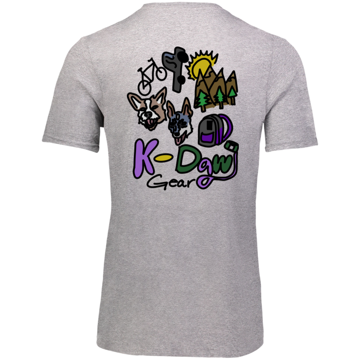 K-Dawg Logo Workout Essential Dri-Power Tee