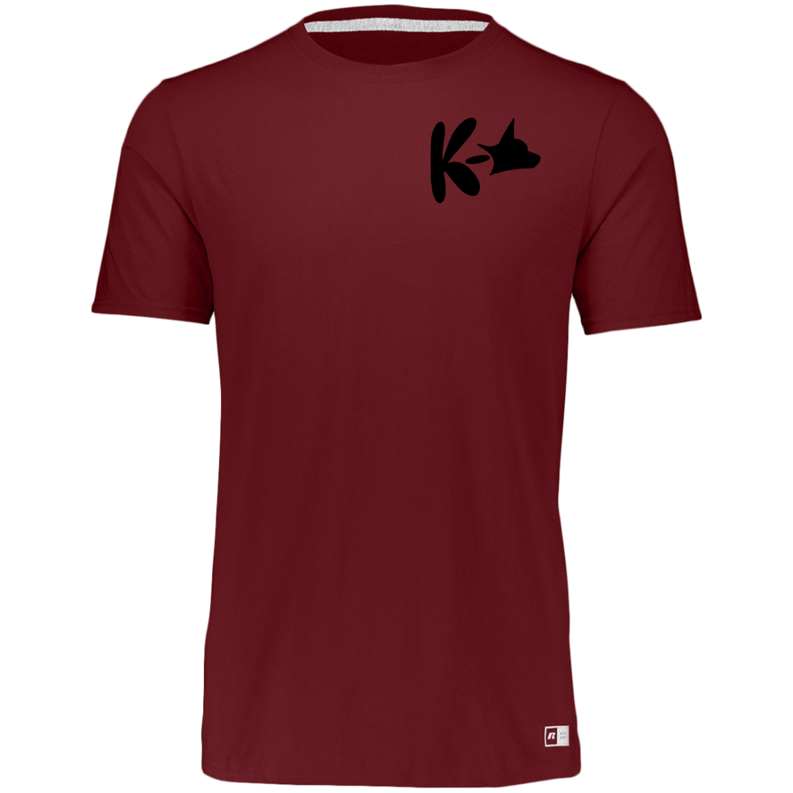 K-Dawg Logo (BLACK) Workout Essential Dri-Power Tee