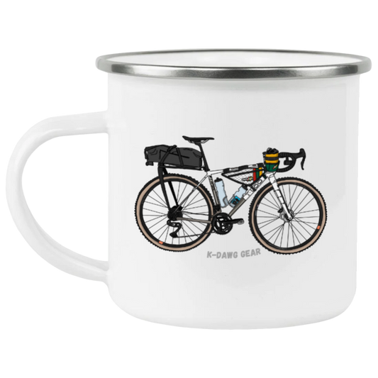 Gravel Cyclist Camping Mug