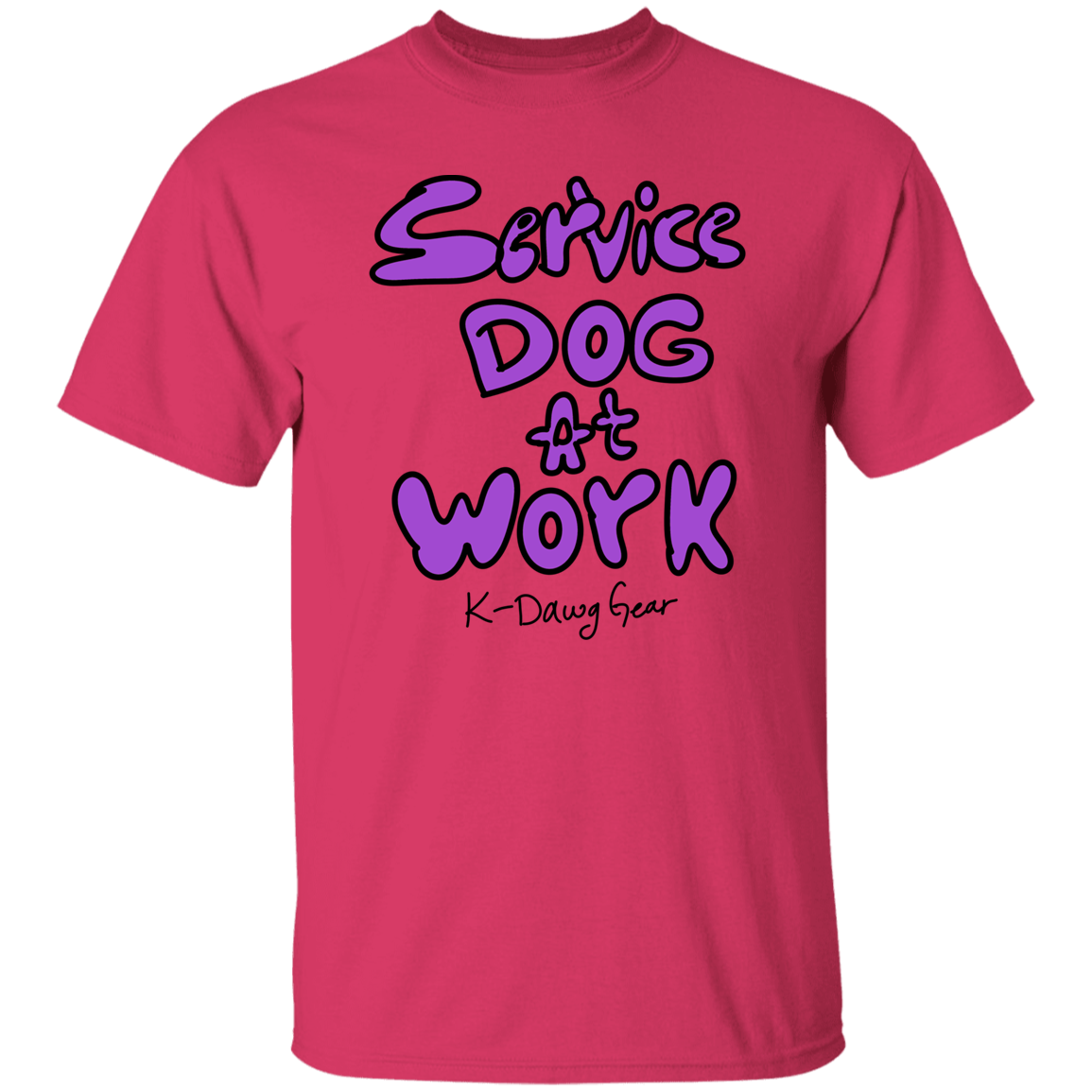 Service Dog at Work T-Shirt