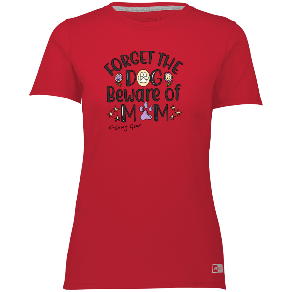 Beware of Dog Mom - Ladies’ Essential Dri-Power Tee