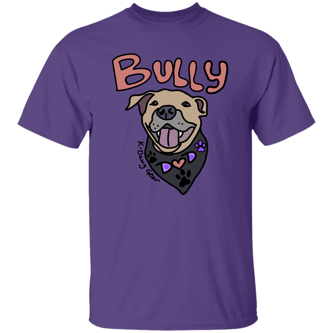 Bully Dog Dad - 5.3 oz. T-Shirt