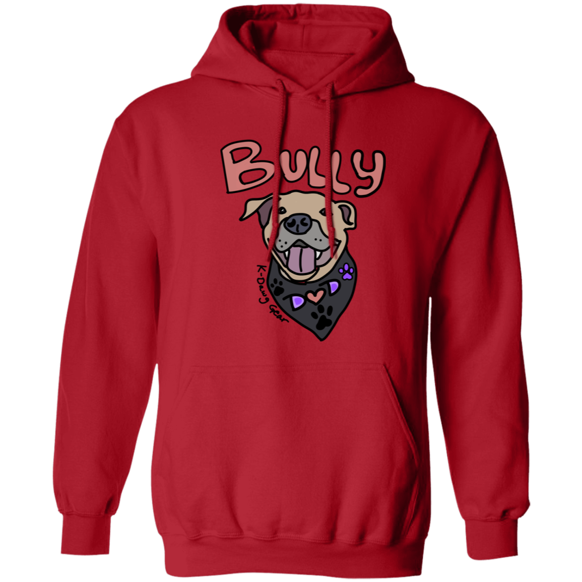 Bully Dog Dad - Pullover Hoodie 8 oz (Closeout)