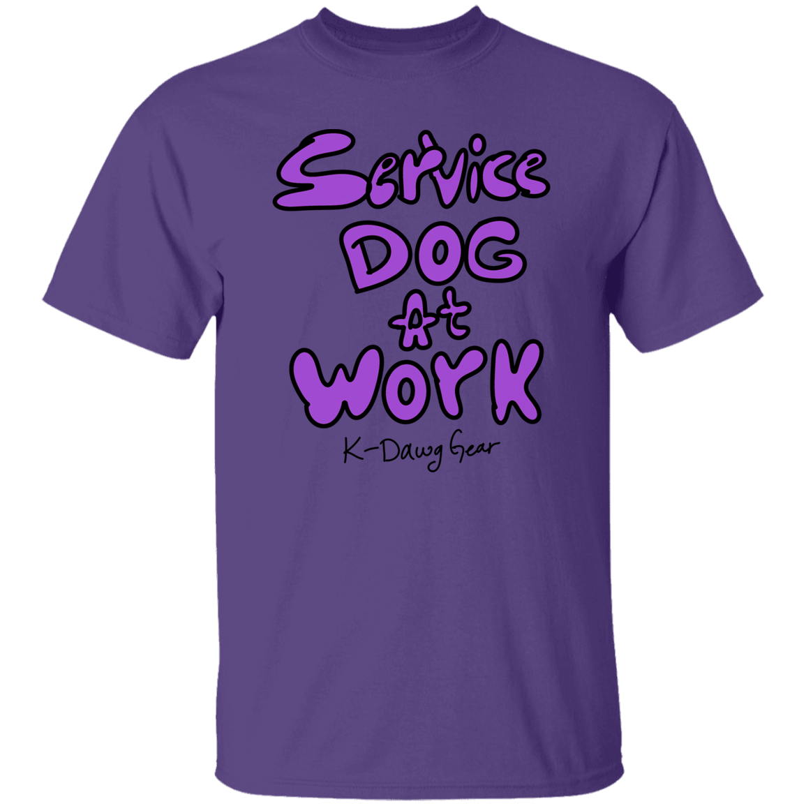 Service Dog at Work T-Shirt