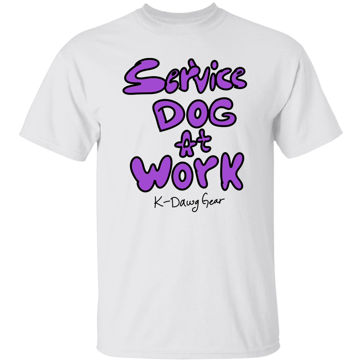 Service Dog at Work T-Shirt