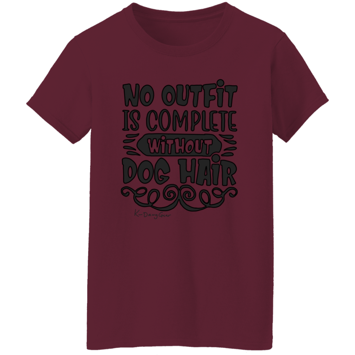 Dog Hair - Ladies' 5.3 oz. T-Shirt